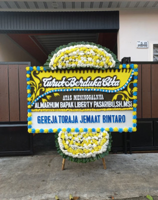 Papan Bunga Duka di Kampung Jao