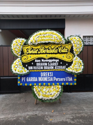 Papan Bunga Duka di Kampung Jao