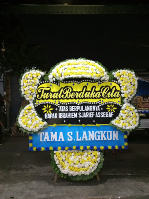 Papan Bunga Duka di Kampung Jao